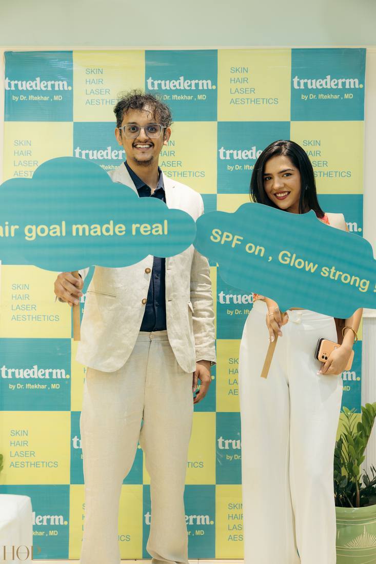Friends at Truederm launch