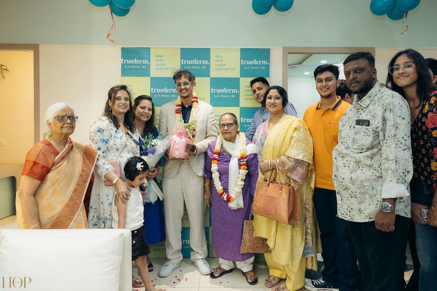Guests at Truederm inauguration